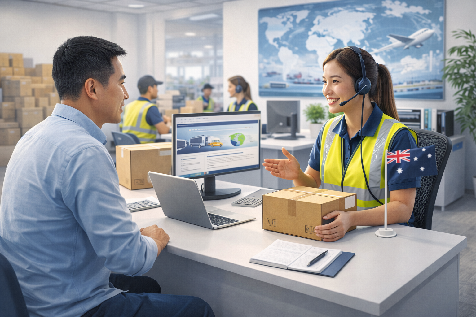 客戶服務查詢場景